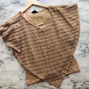 Knitted Pancho Tanktop